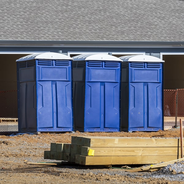 do you offer hand sanitizer dispensers inside the portable restrooms in Moapa Town Nevada